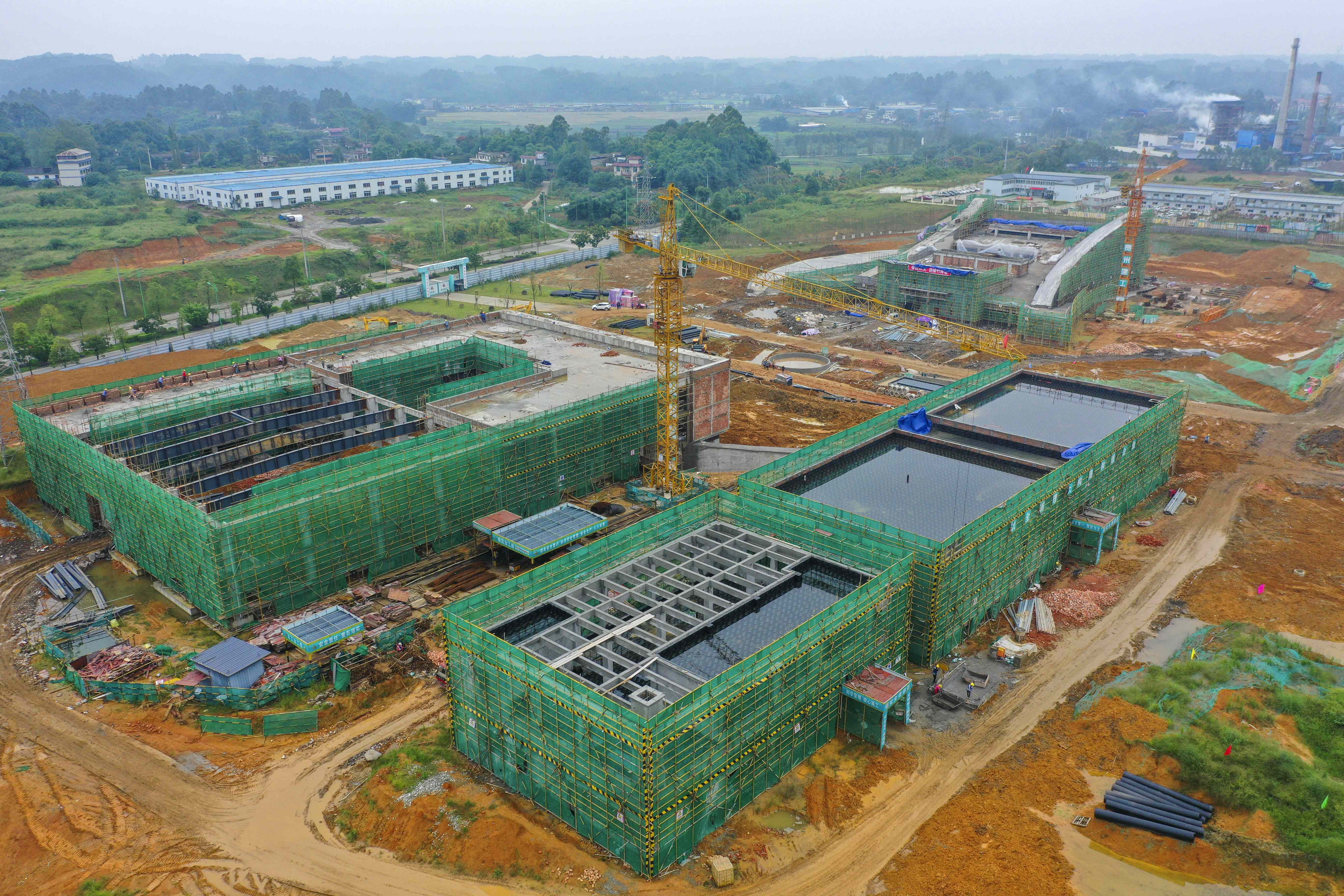正在建設的綠色竹纖維綜合利用產業園項目。.jpg