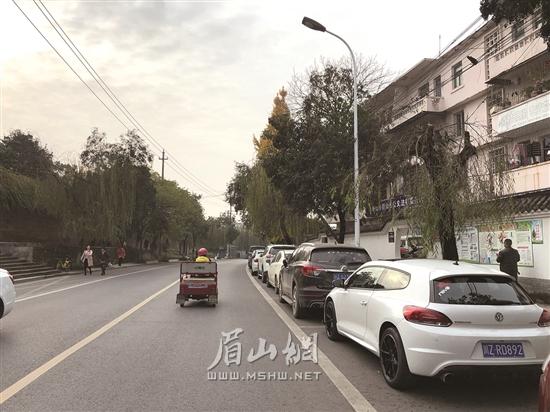 車輛停放整齊。.jpg