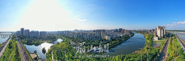 去年，眉山成功創(chuàng)建“國(guó)家森林城市”。本報(bào)記者  殷勇 攝