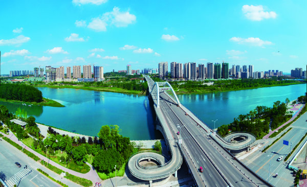 資陽迎賓大橋。