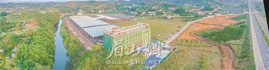 年物流量5萬噸的冷鏈物流園區進入建設沖刺階段。