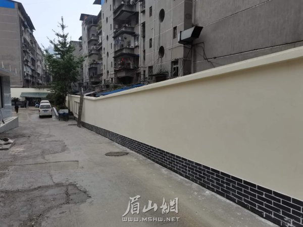 東坡區肉聯廠小區改造后。