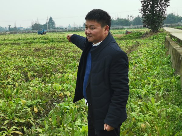 李相德：“聽了總理一番話，種糧更有信心了”。王允浩  攝