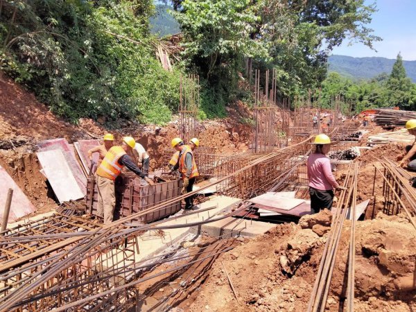  項目建設現場。