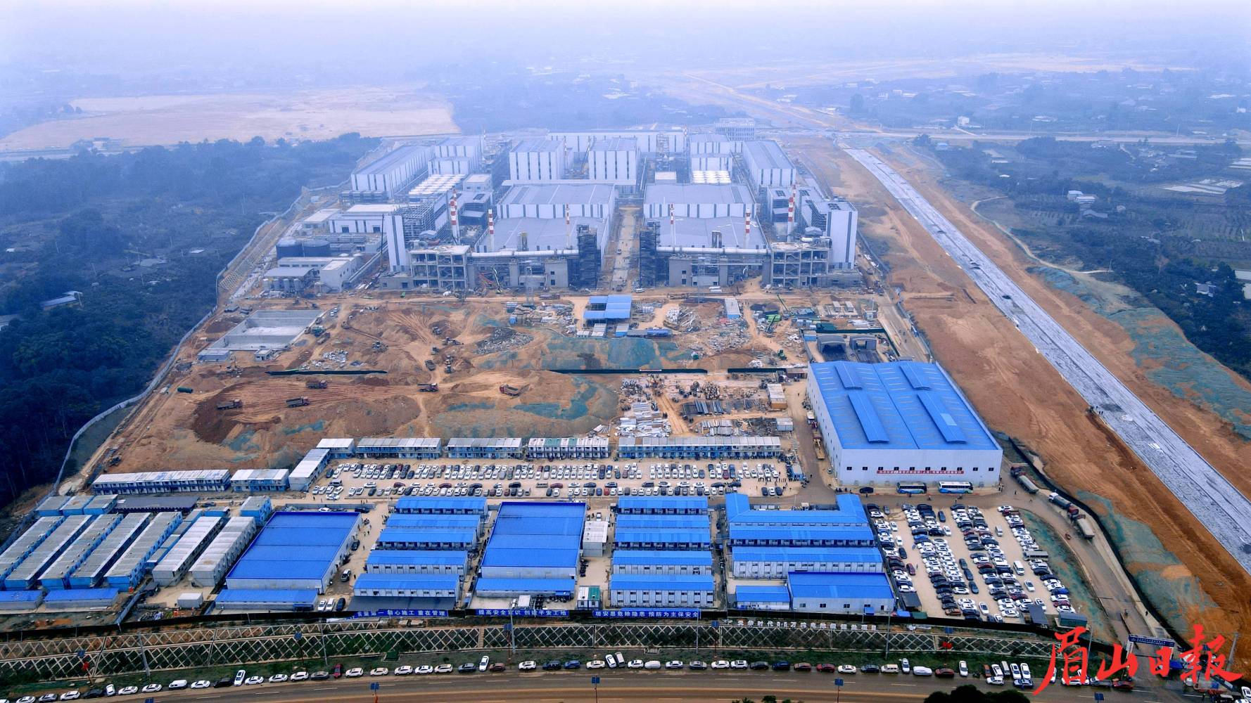 天華時代項目建設加快推進。