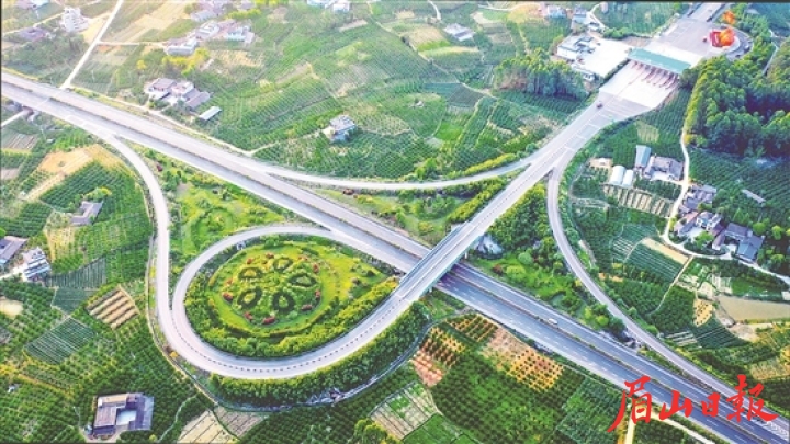 四通八達的交通路網賦能鄉村振興。