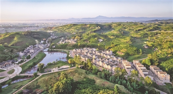 龍鵠新村，打造統籌城鄉共同富裕的樣板。