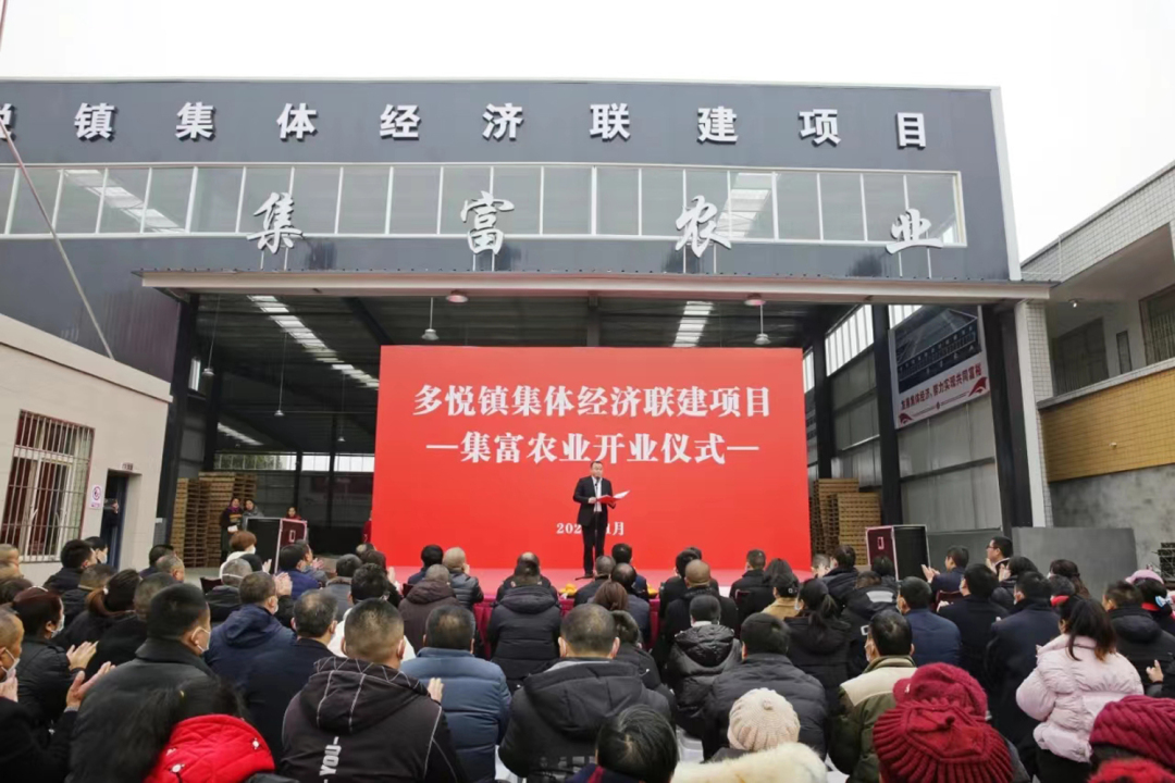 集富農業專業合作社開業，帶動產業發展促增收。.jpg