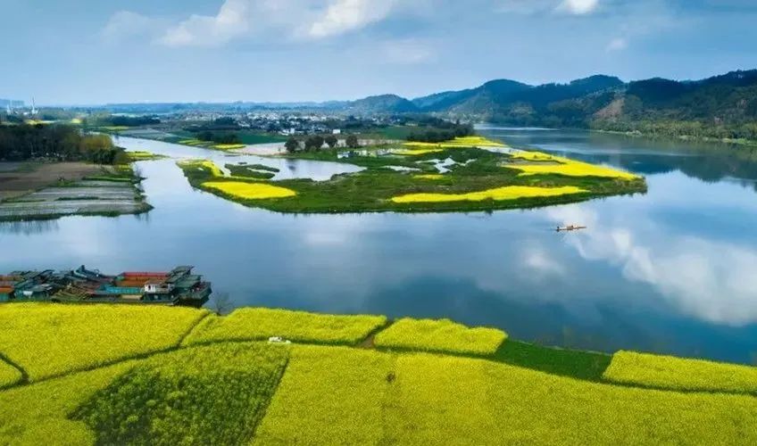  青神縣瑞峰鎮(zhèn) 思濛河入岷江口。鄧友權(quán) 攝