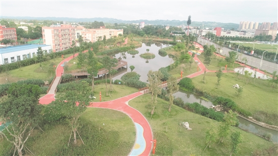 彭溪河沿線的濕地公園。.jpg